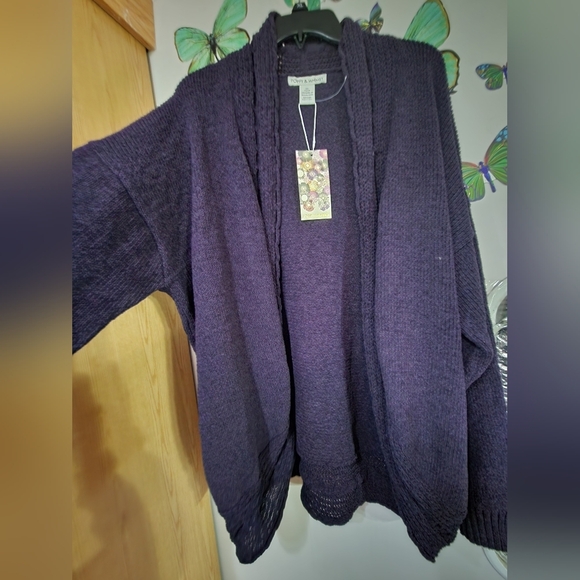 Knitted Cardigan Autumn Winter Cardigan Women Long Sleeve - Picture 3 of 4